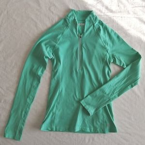 ❤️[3/$35] Forever 21 Green Half Zip Athletic Top